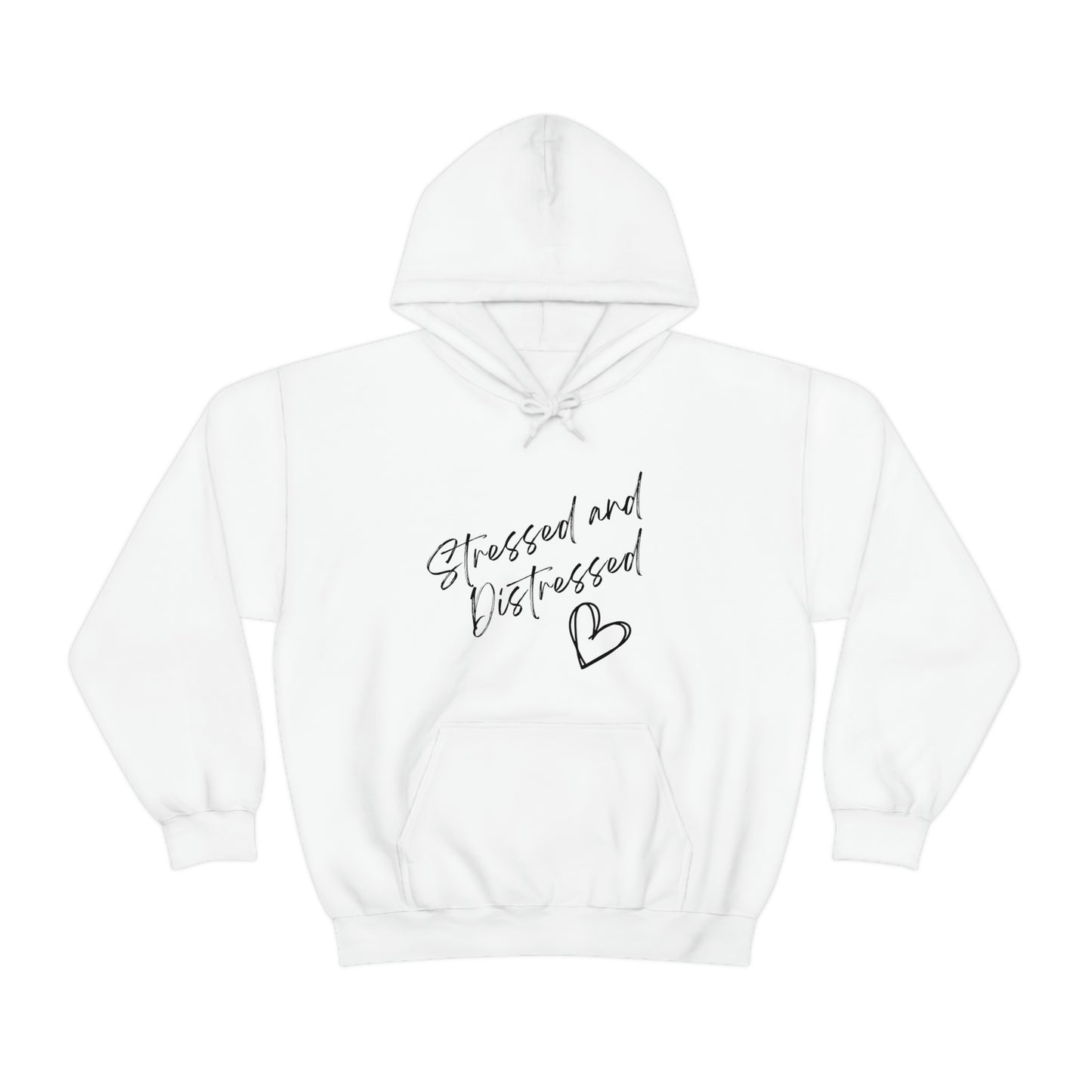 Stressed and Distressed Hooded Sweatshirts (Light Colors)