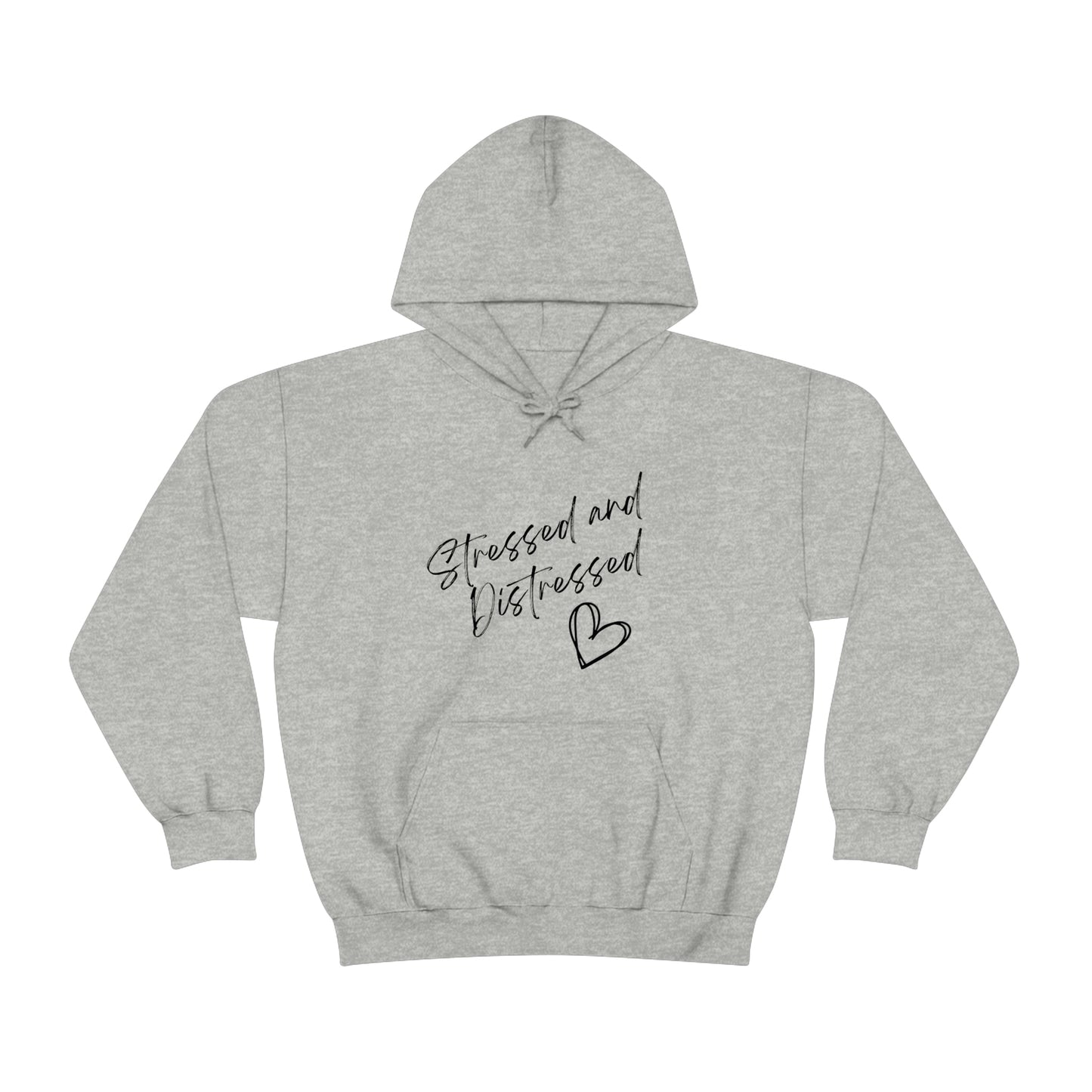 Stressed and Distressed Hooded Sweatshirts (Light Colors)